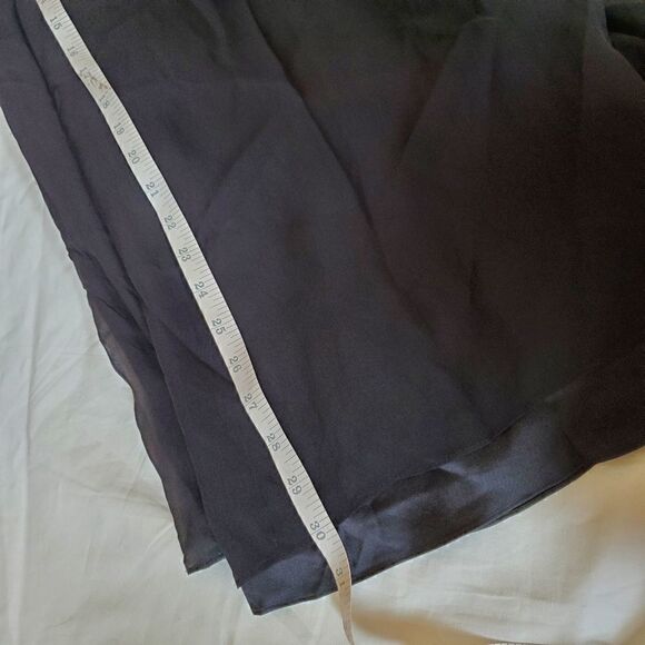 St. John Evening Georgette Silk Flare Pants Size 2 - Picture 7 of 12